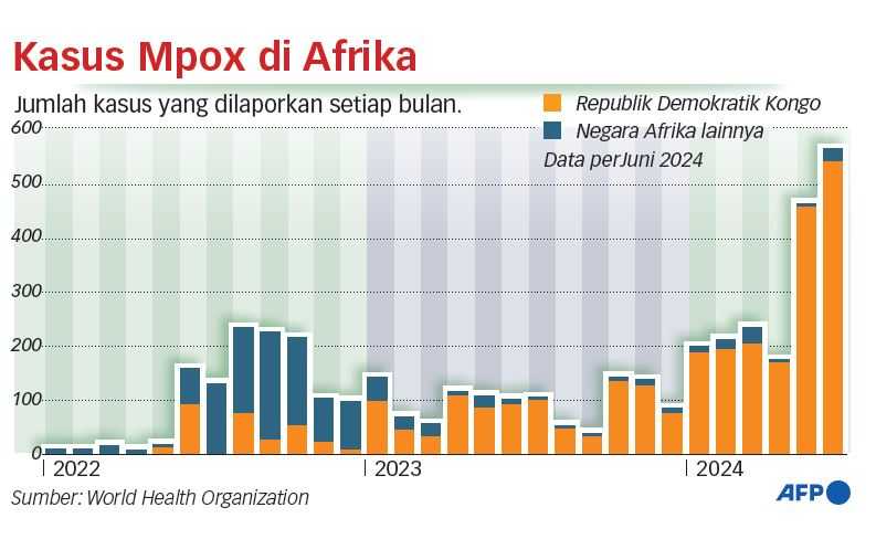 Dirjen WHO Bahas Wabah Mpox dengan Badan-badan PBB di Kongo