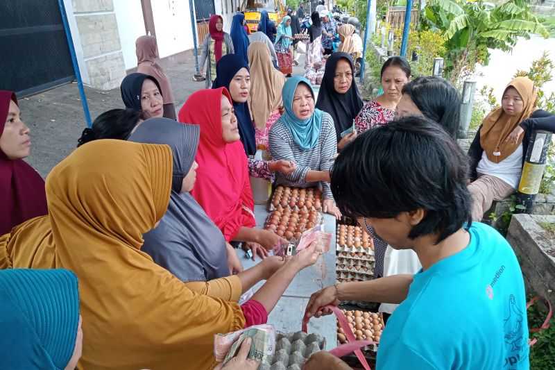 Disdag Mataram kenaikan harga telur dipicu permintaan tinggi