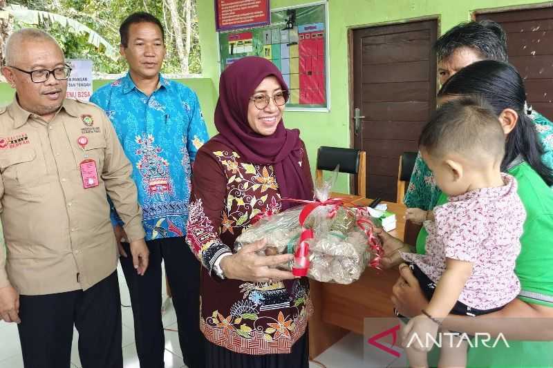 Dishanpang Kalteng Bantu Tangani Balita Berisiko 'Stunting' di Kabupaten Pulang Pisau