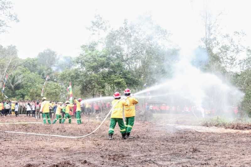 Dishut Kaltim: Gladi Posko untuk kesiagaan hadapi kebakaran hutan