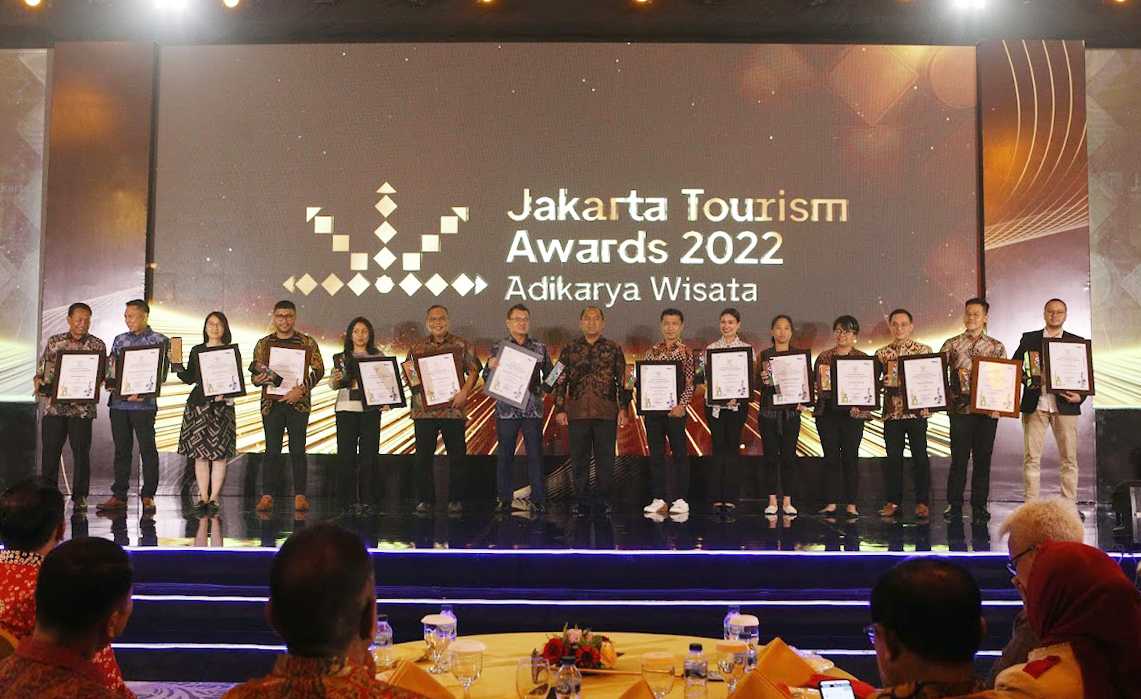 Disparekraf DKI Berikan Apresiasi Kepada Pelaku Usaha Pariwisata Di Jakarta Melalui Jakarta Tourism Award