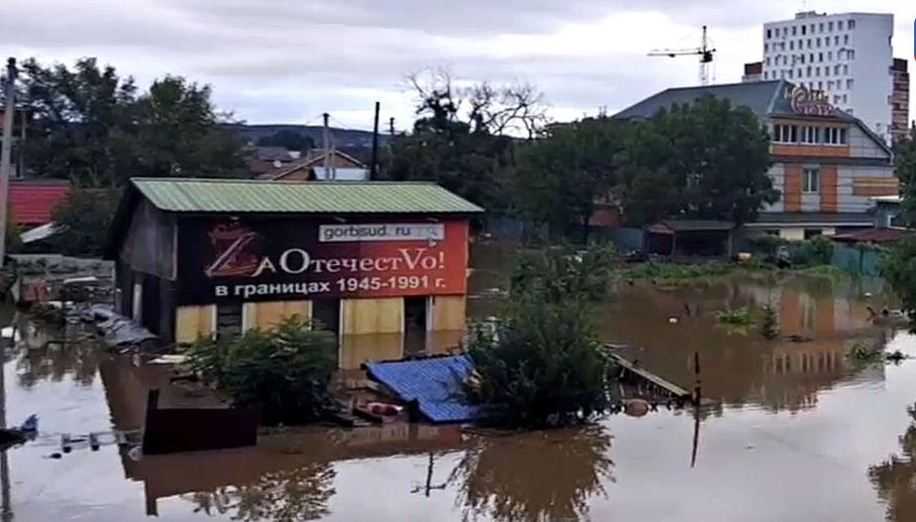 Diterjang Topan Khanun, Rusia Evakuasi 2.000 Orang dari Banjir di Timur Jauh