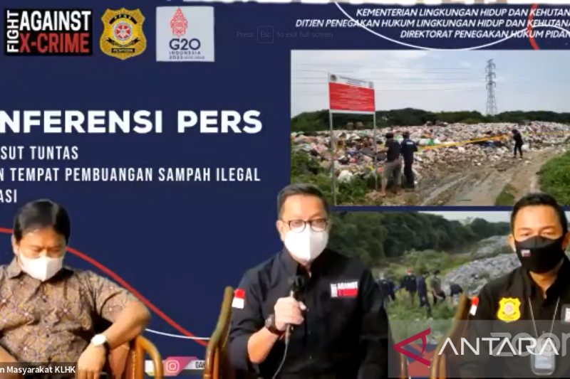 Ditjen Gakkum KLHK Tetapkan Tersangka TPS Ilegal di Bekasi