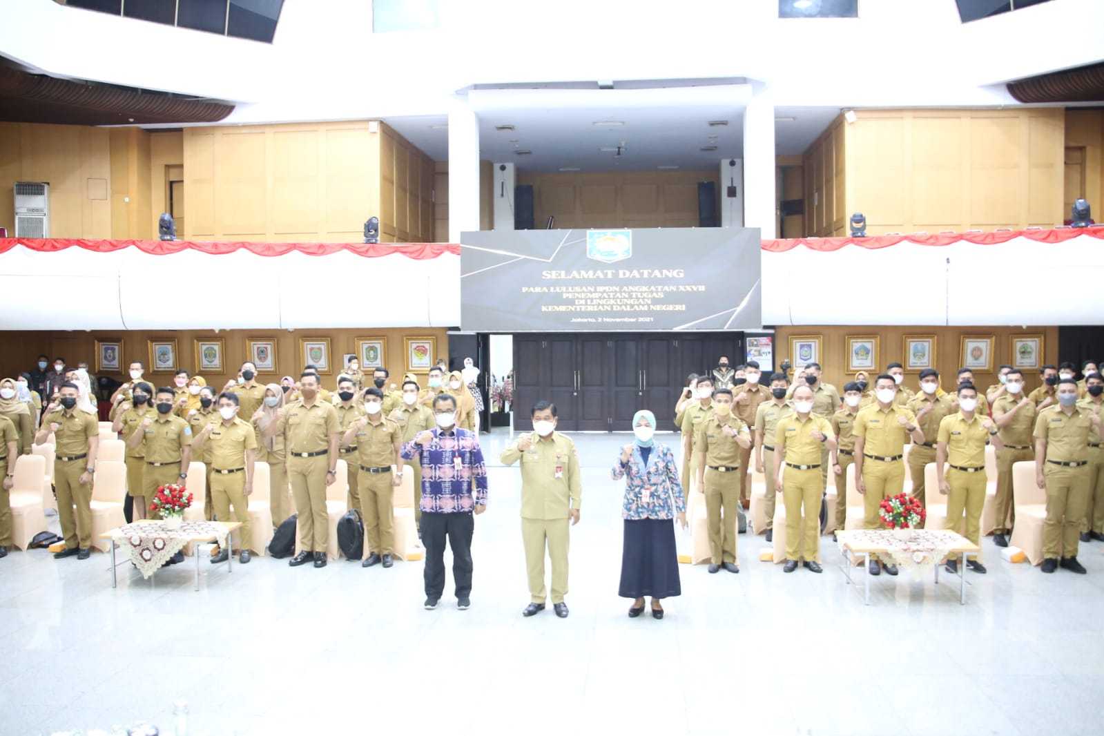 Ditugaskan di Kemendagri, Alumni IPDN Angkatan XXVII Diminta Bekerja Untuk Kepentingan Rakyat