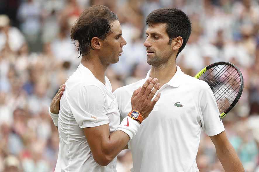 Djokovic-Nadal Bersaing Rebut Gelar Wimbledon