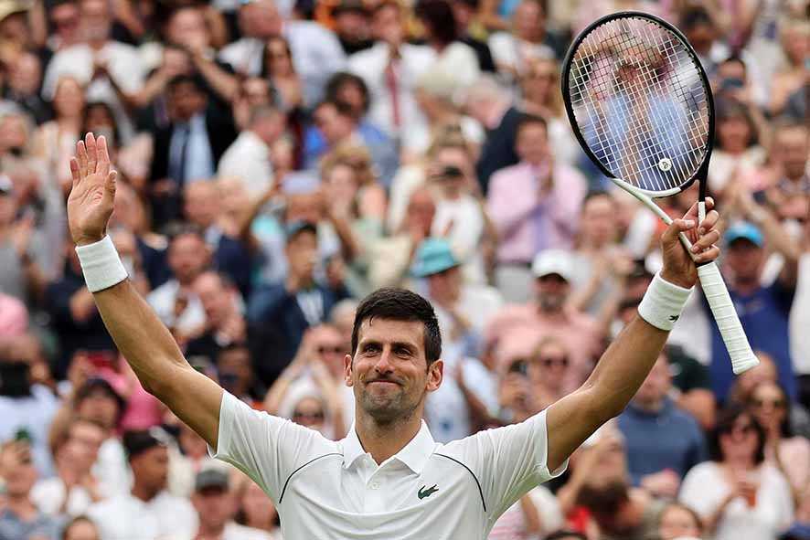 Djokovic Pemain Pertama Capai 80 Kemenangan di Semua Grand Slam