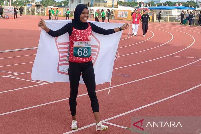 DKI Jakarta Kawinkan Emas dari Cabang Atletik 1.500 Meter Putra dan Putri pada PON 2024