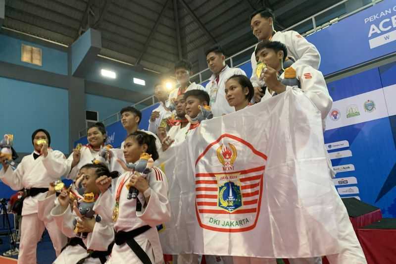 DKI Jakarta Keluar Sebagai Juara Umum Cabang Olahraga Judo PON XXI