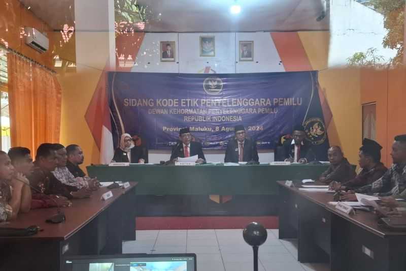 DKPP Adakan Sidang Kode Etik Penyelenggara Pemilu di Bawaslu Maluku