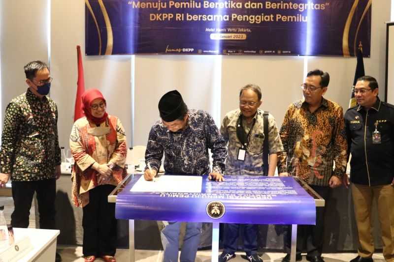 DKPP Deklarasikan Pemilu Beretika dan Berintegritas