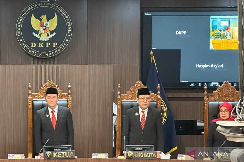 DKPP RI Berhentikan Ketua KPU Hasyim Asy'ari terkait Kasus Dugaan Asusila