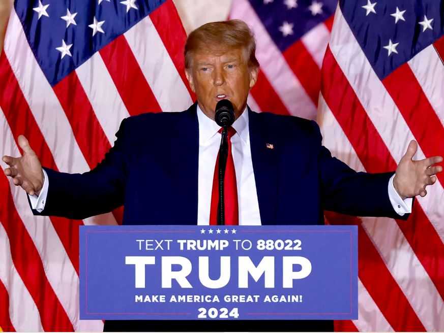 Donald Trump Kembali Mencalonkan Diri sebagai Presiden AS 2024
