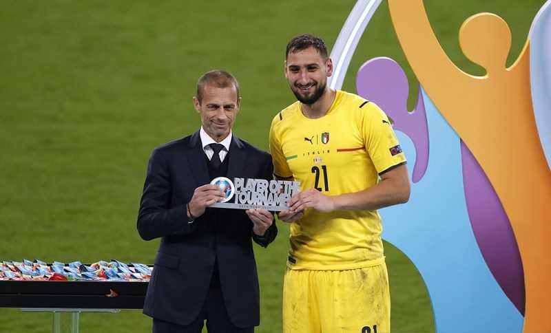 Donnarumma Dinobatkan sebagai Pemain Terbaik Piala Eropa 2020