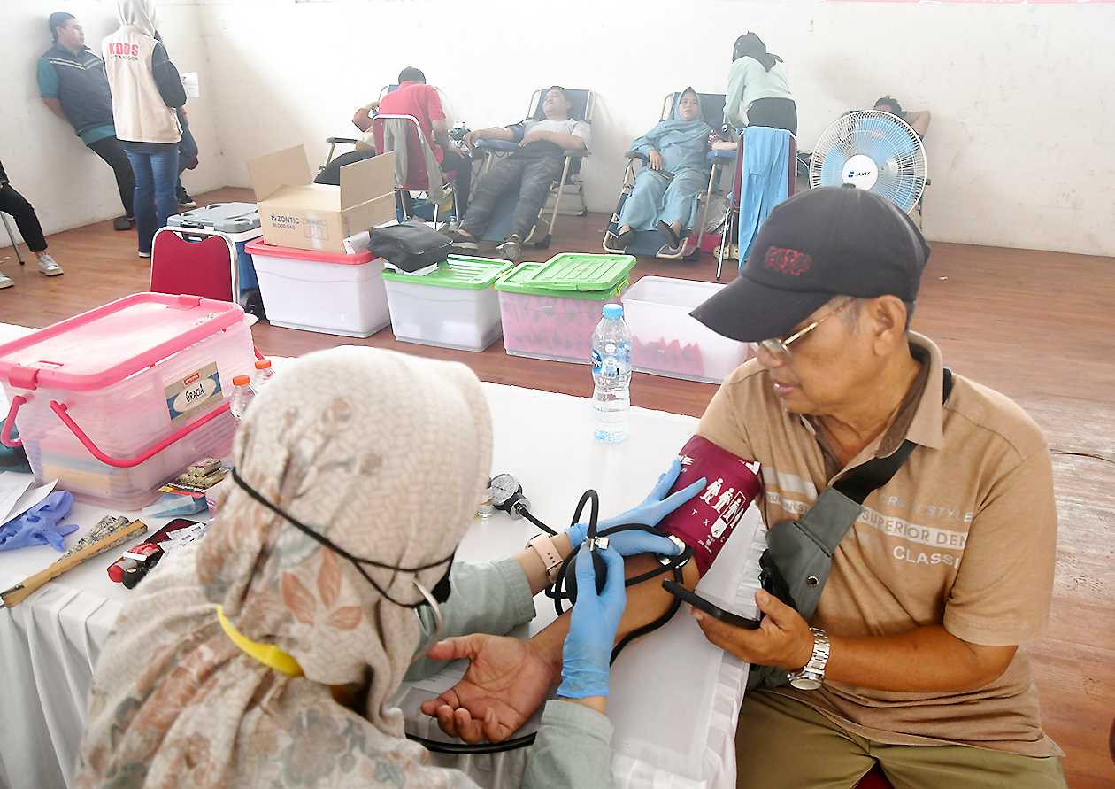 Donor Darah Warga Bogor
