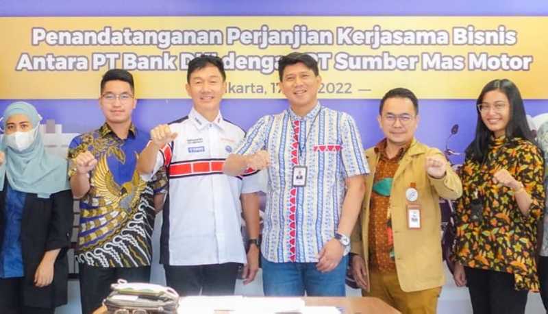 Dorong Pemasaran KMG, Bank DKI Gandeng Sumber Mas Motor