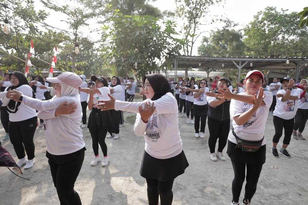 Dorong Perekonomian Masyarakat, Gardu Ganjar Gandeng UMKM Lokal Saat Senam Sehat di Tangerang 4