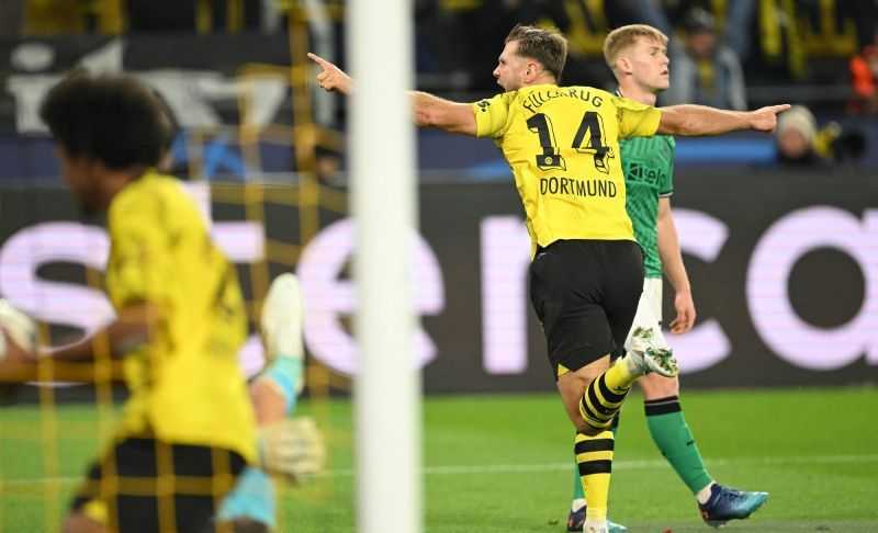 Dortmund Puncaki Grup Neraka Usai Menang 2-0 Atas Newcastle