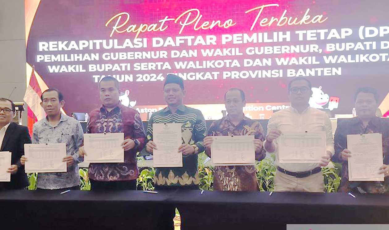 DPT Pilkada 2024 sebanyak 8.926.662 Ditetapkan KPU Banten