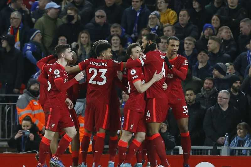 Dua Gol Diogo Jota Bawa Liverpool Tundukkan Leicester