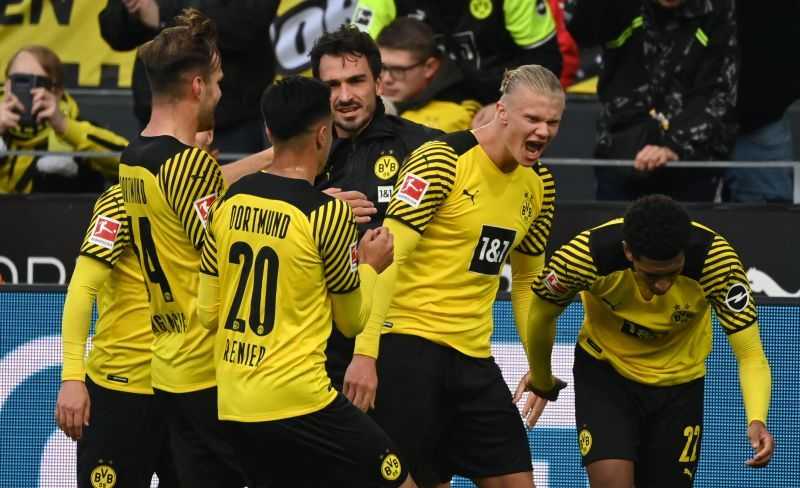 Dua Gol Haaland Antar Borussia Dortmund Menang 3-1 Atas Mainz
