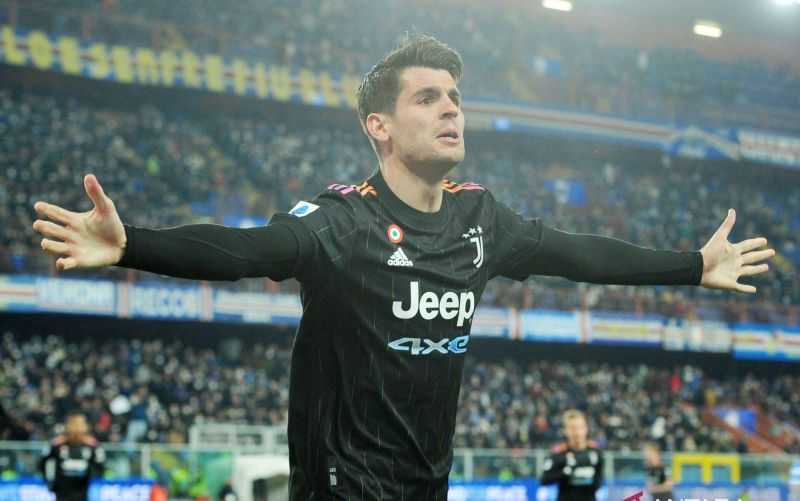 Dua Gol Morata Bawa Juventus Permalukan Sampdoria