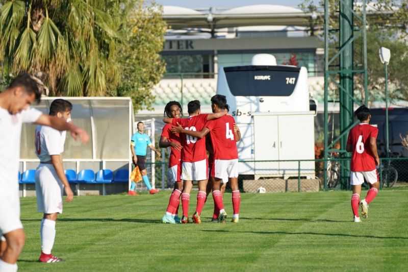 Dua Gol Ronaldo Kwateh Bawa Timnas U-18 Tundukkan Antalyaspor 3-1