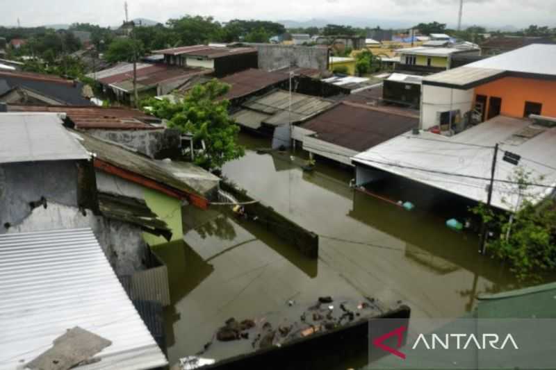 Dua Hari Hujan Lebat, Ribuan Rumah Terendam Banjir di Makassar