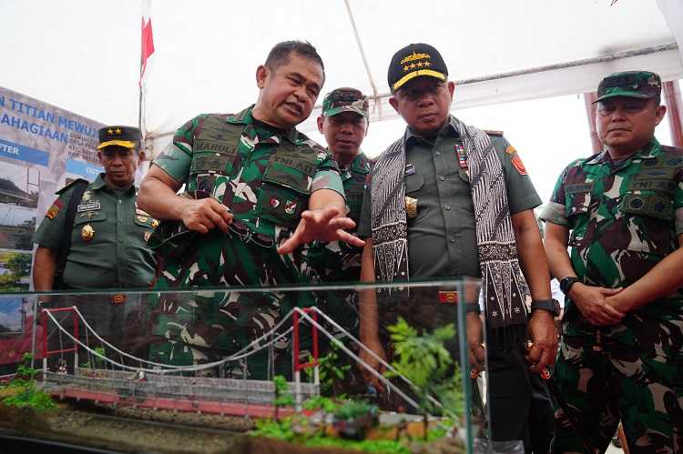 Dua Jenderal Bintang Empat Ini Resmikan Instalasi Pompa Hidram untuk Irigasi Ratusan Hektare Sawah di Banyumas