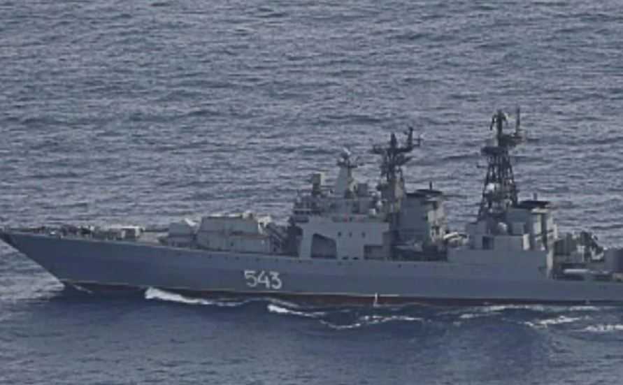 Dua Kapal Perang Rusia Terlihat Berlayar di Dekat Taiwan