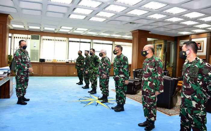 Dua Pati AU Naik Jadi Bintang Dua, 5 Kolonel Resmi Sandang Bintang Satu