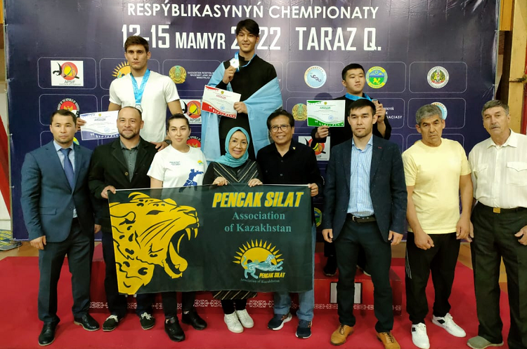 Dubes RI Resmikan Kejuaraan Pencak Silat di Kota Taraz Kazakhstan