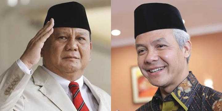 Duet Ganjar Pranowo-Prabowo  Berpotensi Menang