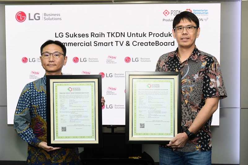 Dukung Industri Dalam Negeri, LG Tingkatkan TKDN Produk Digital Display