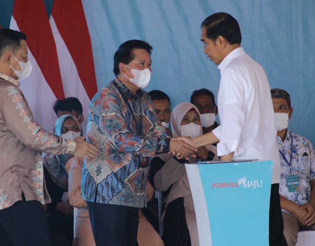Dukung Ketahanan Pangan, Presiden Jokowi Luncurkan Kartu Tani Digital dan KUR BSI di Aceh 2
