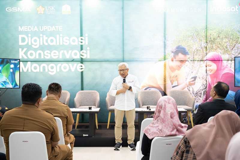 Dukung Konservasi Mangrove, Indosat Perkenalkan Solusi IoT