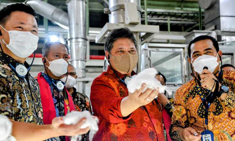 Dukung Pembangunan Green Economy Berkelanjutan, Menko Perekonomian Airlangga Hartarto Resmikan Groundbreaking Investasi Terbesar di Pulau Sumatera dalam 10 Tahun Terakhir