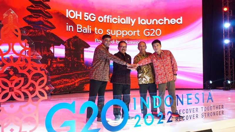 Dukung Presidensi G20 IOH Luncurkan Layanan 5G di Bali