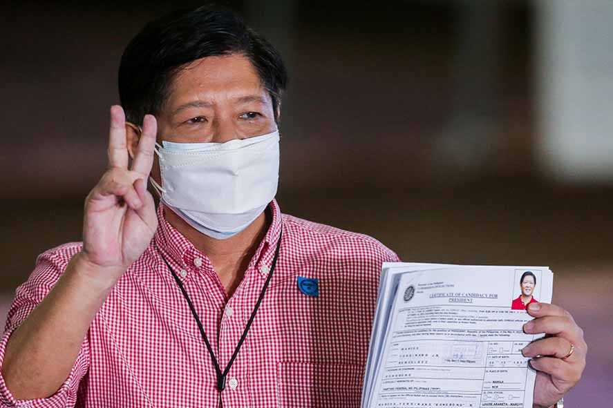 Dukungan Bagi Bongbong Marcos Tertinggi