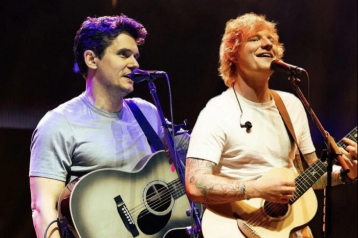 Ed Sheeran Duet dengan John Mayer di Acara Amal untuk Balas Budi