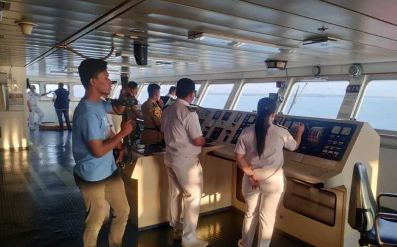 edukasi kemaritiman dengan memberikan pengalaman langsung menaiki kapal Pelni 4