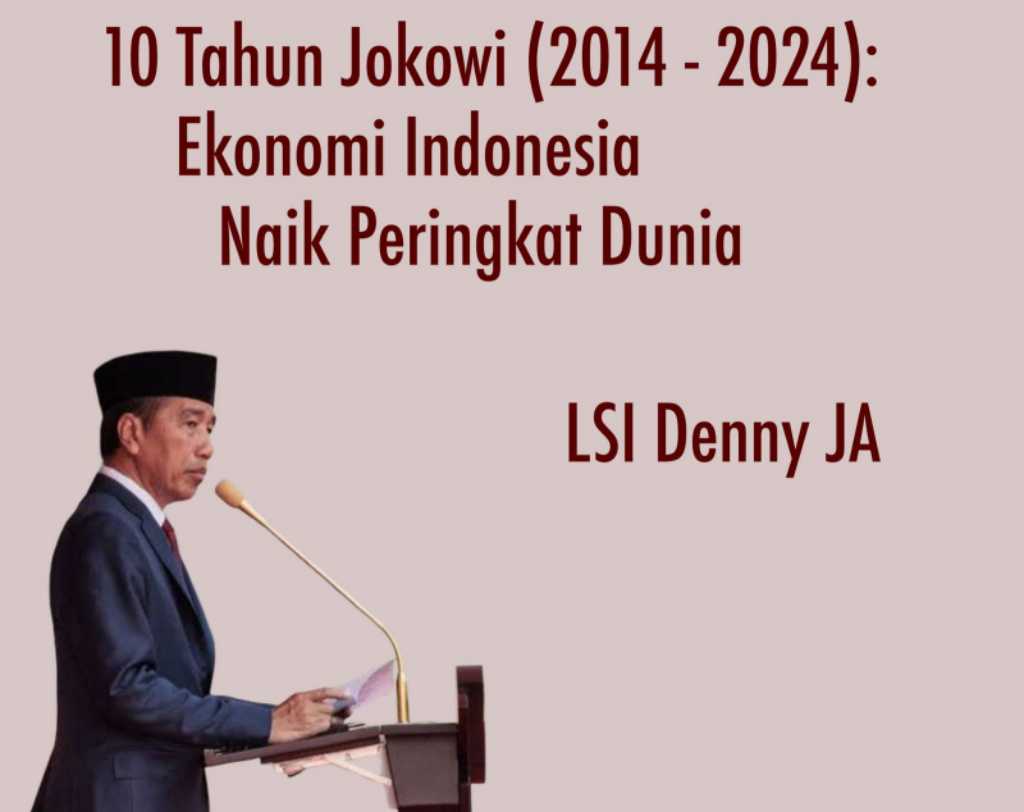 Ekonomi Indonesia Naik Peringkat Dunia Selama 10 Tahun Jokowi