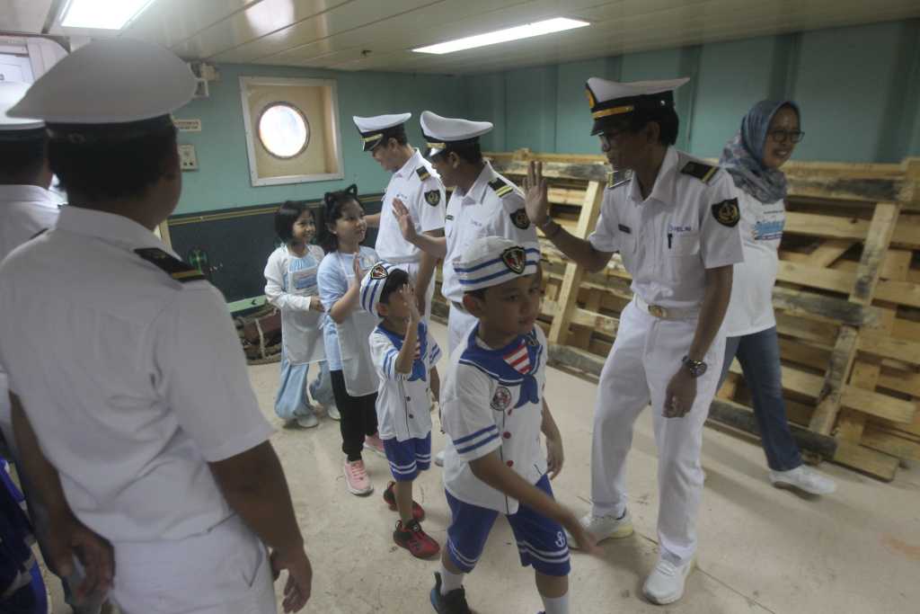 Eksplorasi Kapal Warnai Mimpimu Edukasi anak Mengenal Bagaimana menjadi Pelaut di Kapal Pelni 2