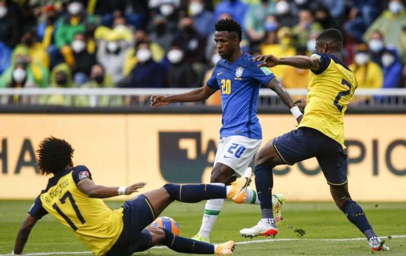 Ekuador Imbangi Brazil di Kualifikasi PD 2022