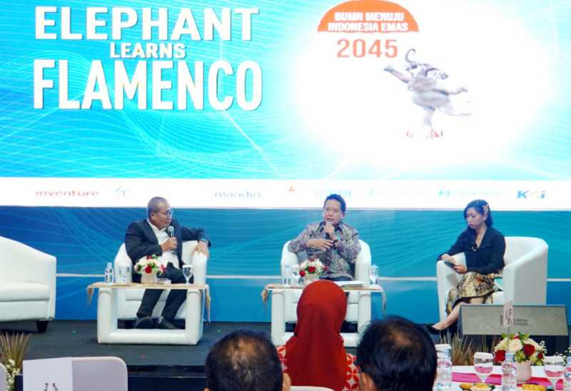 Elephant Learns Flamenco: BUMN Menuju Indonesia Emas 2045 2