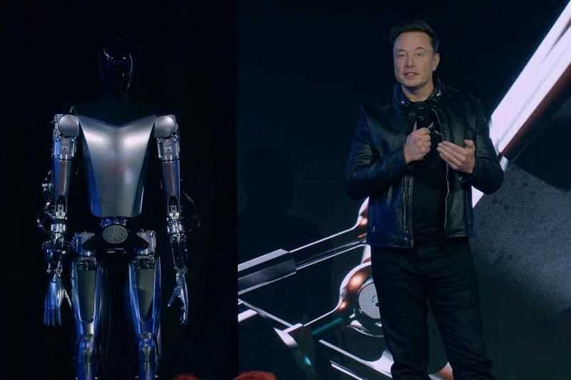 Elon Musk Luncurkan Purwarupa Robot Humanoid
