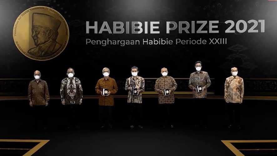 Empat Ilmuwan Indonesia Raih Anugerah Habibie Prize 2021