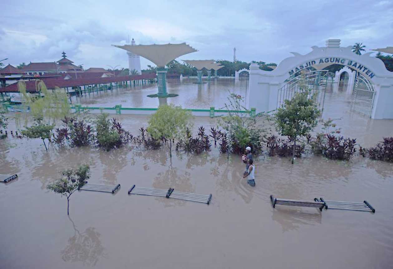 Empat Kecamatan di Kota Serang  Terdampak Banjir