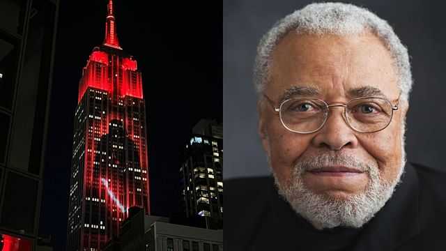 Empire State Building Memberikan Penghormatan Terakhir pada 'Darth Vader'