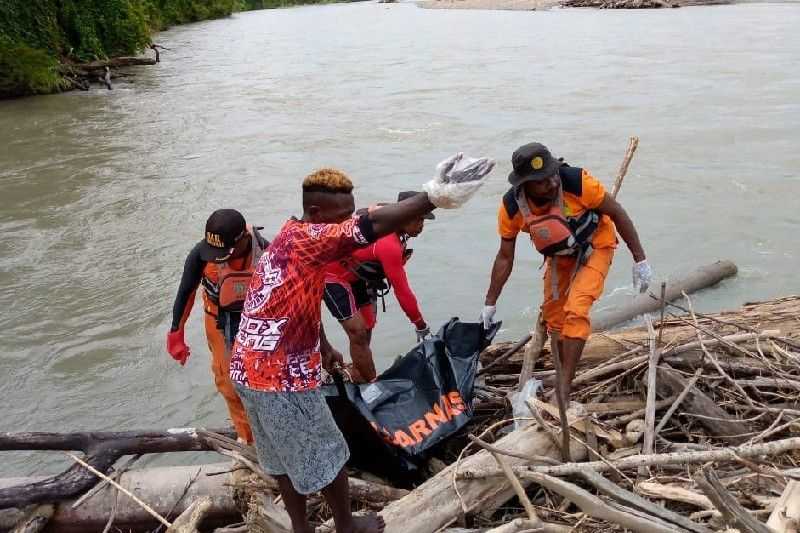 Enam Korban Perahu Terbalik di Sungai Mamberamo Ditemukan, Dua Orang Masih Dalam Pencarian