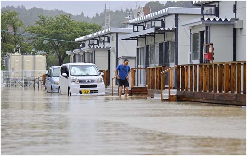 Enam Orang Tewas Akibat Banjir di Jepang Bagian Tengah